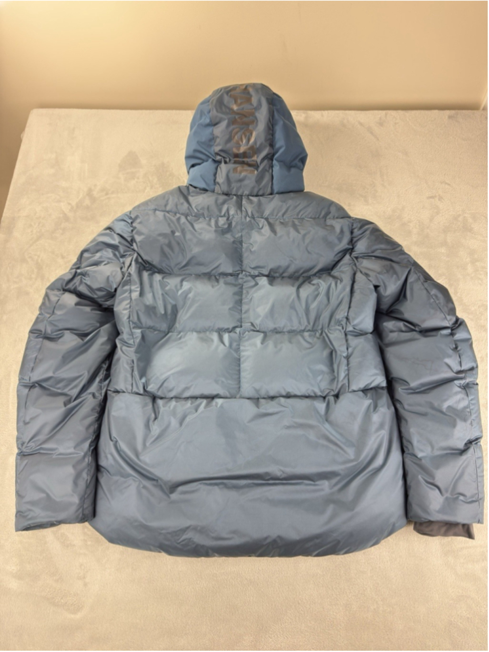 Helly Hansen Active Winter Parka Men Large Blue Puffer Jacket 100% Polyamide - Picture 12 of 16